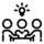 Icon einer Gruppenarbeit
